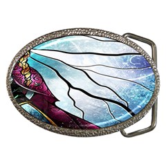 Anna Disney Frozen Stained Glass Belt Buckles by artworkshop