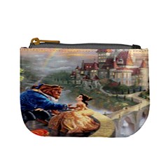 Beauty And The Beast Castle Mini Coin Purse by artworkshop