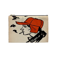 Catcher In The Rye Cosmetic Bag (medium) by artworkshop