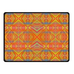 Orange You Glad Fleece Blanket (small) by Thespacecampers