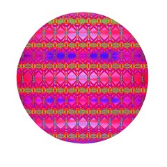 Pink Mirrors Mini Round Pill Box (pack Of 5) by Thespacecampers