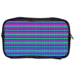 Purple Wubz Toiletries Bag (two Sides) by Thespacecampers