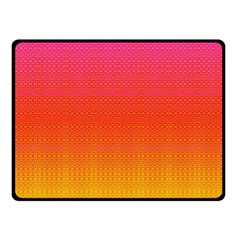 Sunrise Party Double Sided Fleece Blanket (small)  by Thespacecampers
