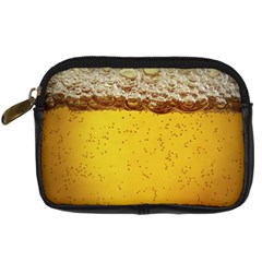 Beer-bubbles-jeremy-hudson Digital Camera Leather Case by nate14shop