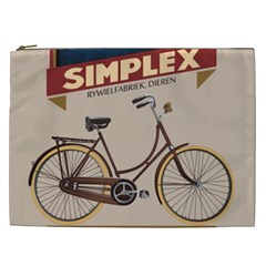 Simplex Bike 001 Design By Trijava Cosmetic Bag (xxl) by nate14shop