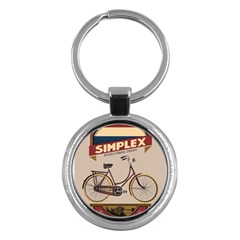 Simplex Bike 001 Design By Trijava Key Chain (round) by nate14shop