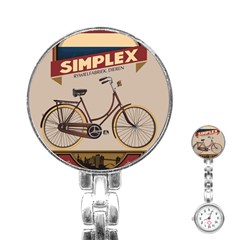 Simplex Bike 001 Design By Trijava Stainless Steel Nurses Watch by nate14shop