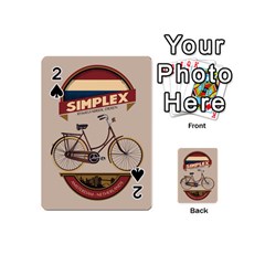 Simplex Bike 001 Design By Trijava Playing Cards 54 Designs (mini) by nate14shop
