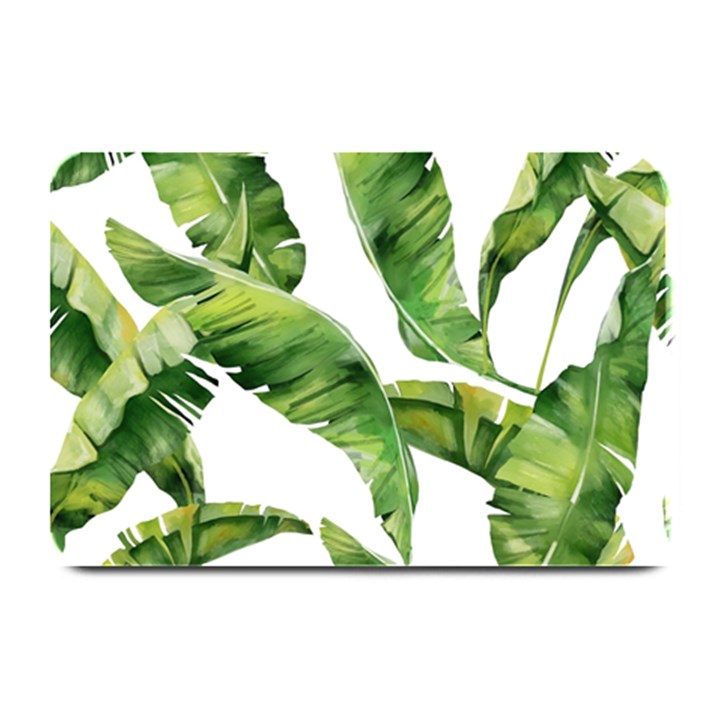 Sheets Tropical Plant Palm Summer Exotic Plate Mats