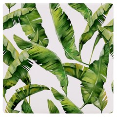 Sheets Tropical Plant Palm Summer Exotic Uv Print Square Tile Coaster  by artworkshop