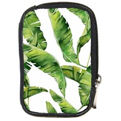 Sheets Tropical Plant Palm Summer Exotic Compact Camera Leather Case by artworkshop