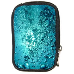 Bubbles Water Bub Compact Camera Leather Case by artworkshop