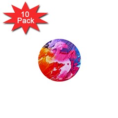 Colorful Painting 1  Mini Magnet (10 Pack)  by artworkshop