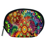 Mandalas Colorful Abstract Ornamental Accessory Pouch (Medium)