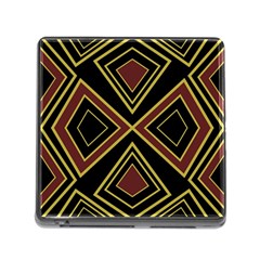 Abstract Pattern Geometric Backgrounds  Memory Card Reader (square 5 Slot) by Eskimos