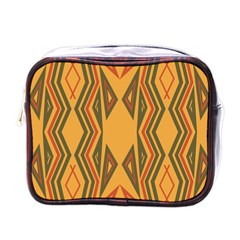 Abstract Pattern Geometric Backgrounds  Mini Toiletries Bag (one Side) by Eskimos