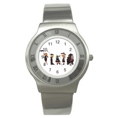 American Horror Story Cartoon Stainless Steel Watch by nate14shop