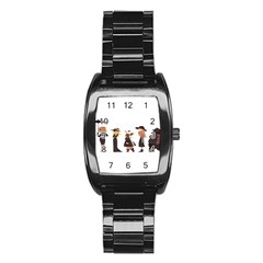 American Horror Story Cartoon Stainless Steel Barrel Watch by nate14shop