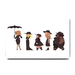 American Horror Story Cartoon Small Doormat  by nate14shop