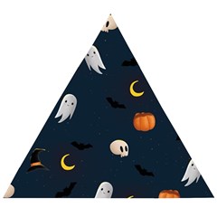 Halloween Wooden Puzzle Triangle by nate14shop