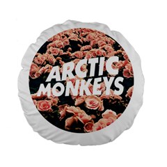Arctic Monkeys Colorful Standard 15  Premium Round Cushions by nate14shop