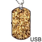 Hd-wallpaper 2 Dog Tag USB Flash (One Side)