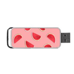Water Melon Red Portable Usb Flash (one Side) by nate14shop