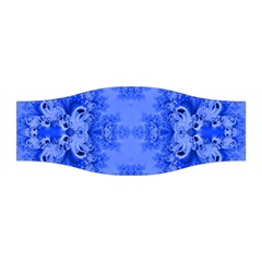 Blue Sky Over The Bluebells Frost Fractal Stretchable Headband by Artist4God