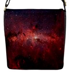 Milky-way-galaksi Flap Closure Messenger Bag (S)