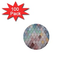 Tiles-shapes 1  Mini Buttons (100 Pack)  by nate14shop