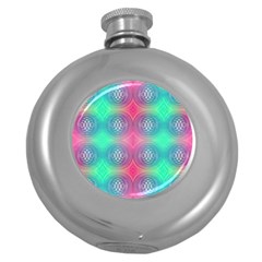 Infinity Circles Round Hip Flask (5 Oz) by Thespacecampers