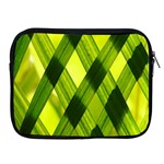 Leaves Grass Woven Apple iPad 2/3/4 Zipper Cases Front