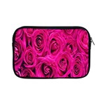 Pink Flowers Roses Apple iPad Mini Zipper Cases Front