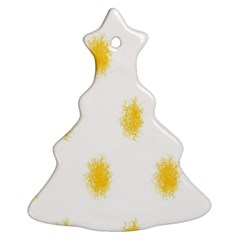 Abstract 003 Christmas Tree Ornament (two Sides) by nate14shop