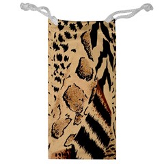 Animal-pattern-design-print-texture Jewelry Bag by nate14shop