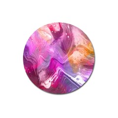 Background-color Magnet 3  (round) by nate14shop