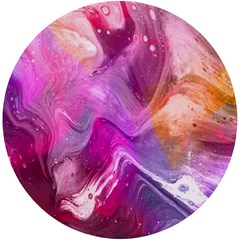Background-color Uv Print Round Tile Coaster by nate14shop