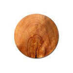 Annual Rings Tree Wood Magnet 3  (Round)