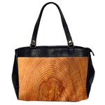 Annual Rings Tree Wood Oversize Office Handbag (2 Sides)
