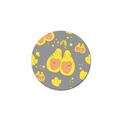 Avocado-yellow Golf Ball Marker by nate14shop