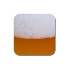 Beer-001 Rubber Square Coaster (4 Pack) by nate14shop