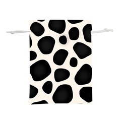 Leoperd-white-black Background Lightweight Drawstring Pouch (s) by nate14shop