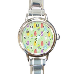 Eggs Round Italian Charm Watch by nate14shop