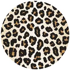 Tiger002 Wooden Puzzle Round by nate14shop