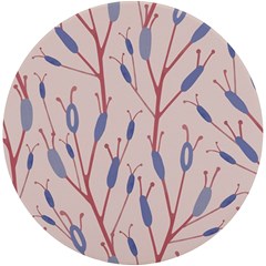 Abstract-006 Uv Print Round Tile Coaster by nate14shop