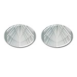 Architecture Building Cufflinks (Oval)