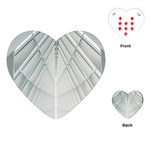 Architecture Building Playing Cards Single Design (Heart)