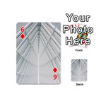 Architecture Building Playing Cards 54 Designs (Mini) Front - Diamond6