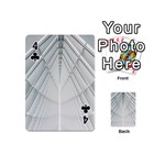 Architecture Building Playing Cards 54 Designs (Mini) Front - Club4