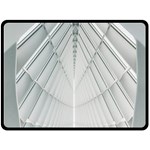 Architecture Building Double Sided Fleece Blanket (Large) 